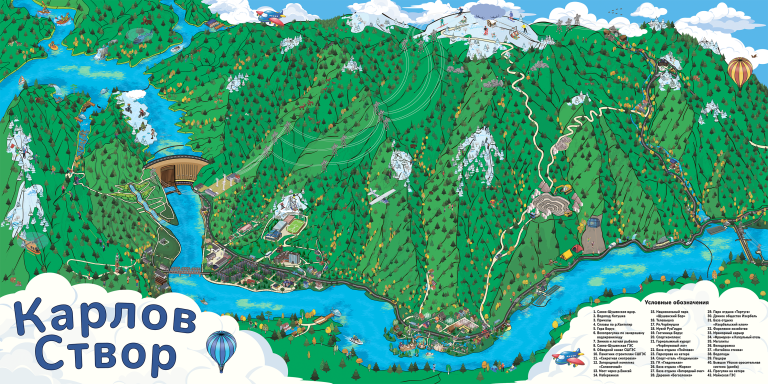 Карлов створ без назв + без номерів – мал