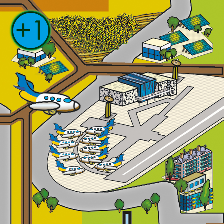 Карта #new_zp - Аеропорт +1