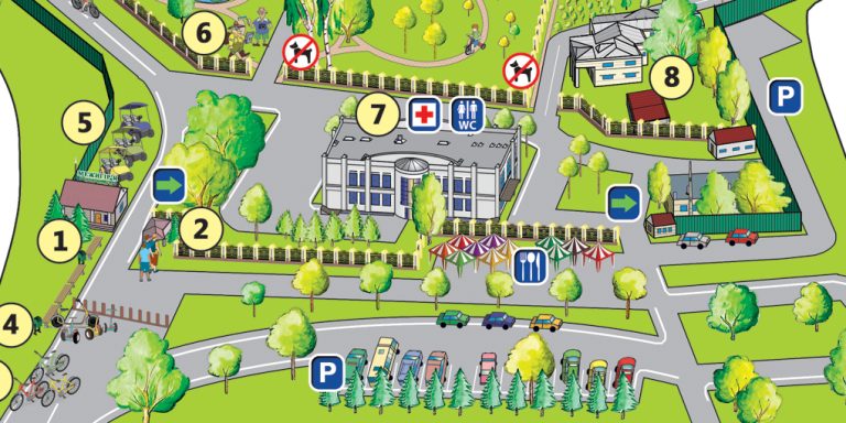 погірш якість - Карта Межигір'я 3 на 1,5 м RGB